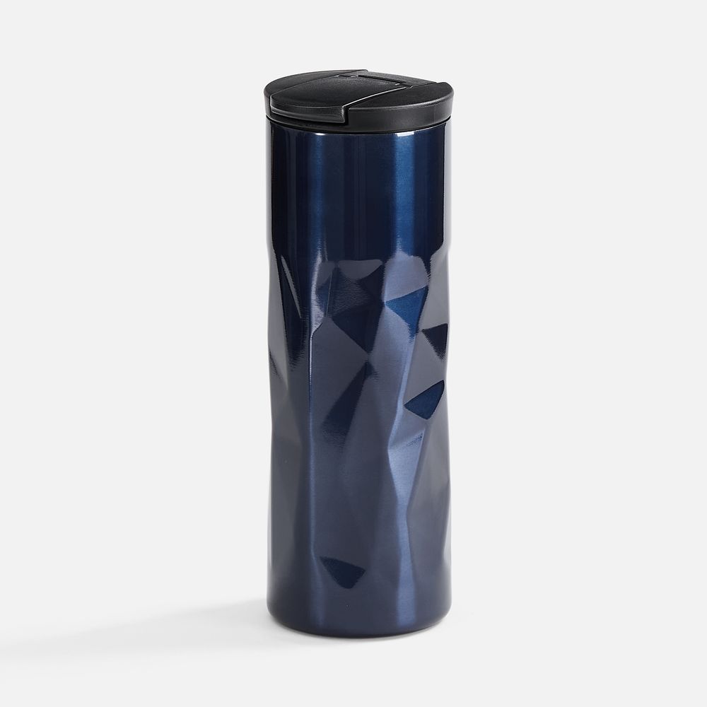 Термостакан Gems Black Sapphire, черный сапфир (синий)