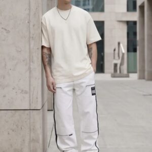 Футболка Oversize Premium 210, молочно-белая